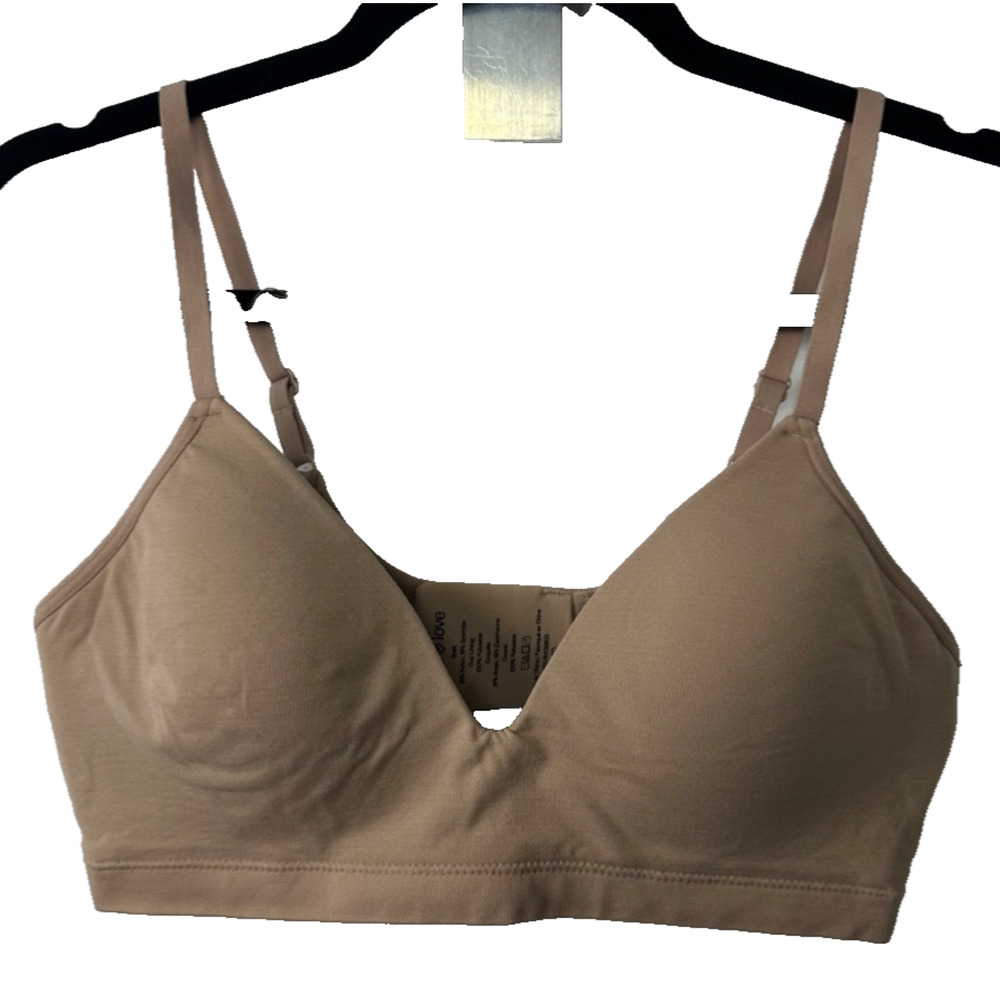 ThirdLove Light Nude Fit Wireless Seamless Stretch Bra Womens Size M E5